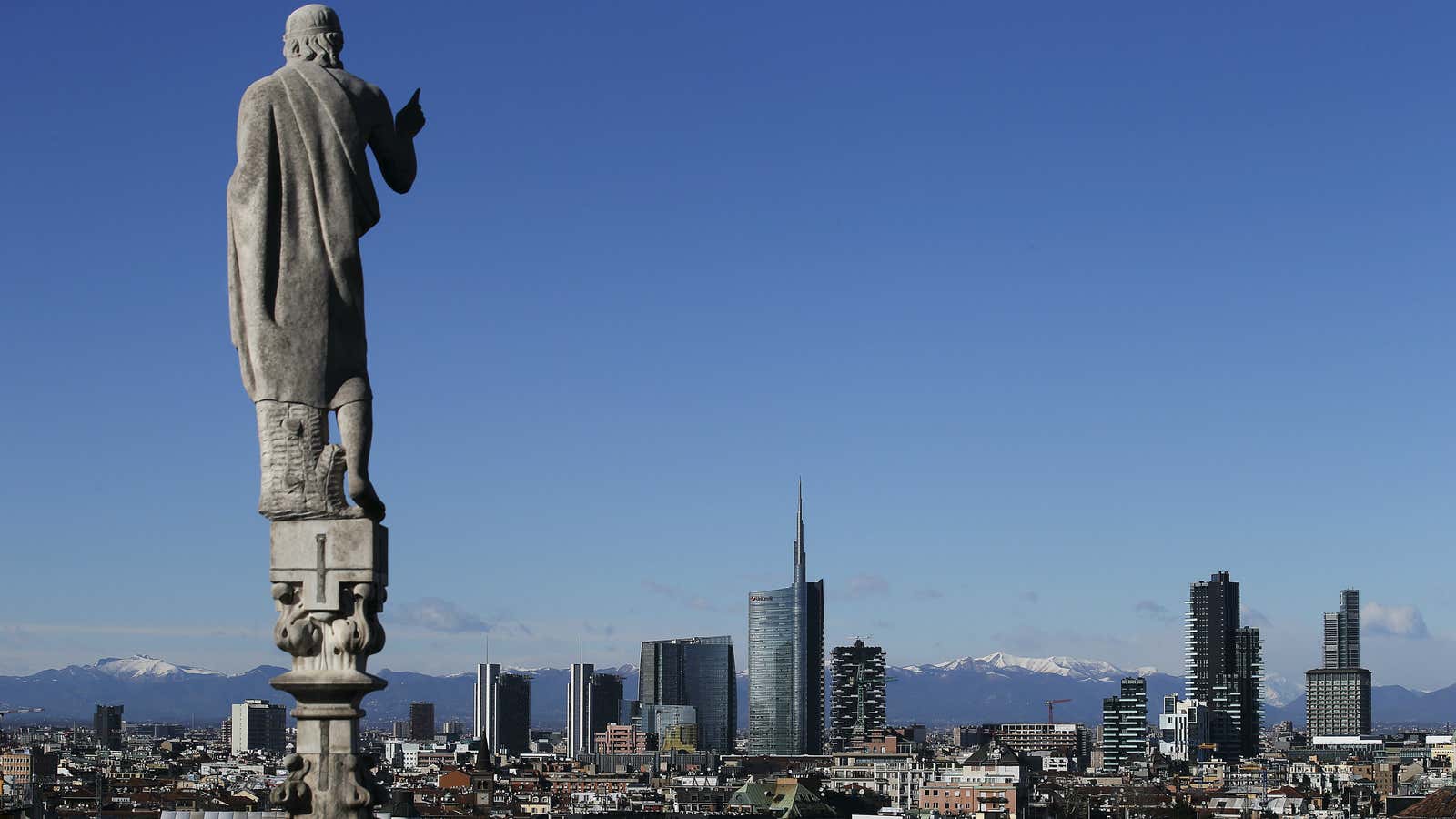 Sky-high returns in Milan.