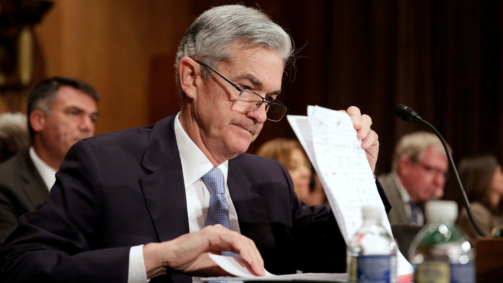 When he became Fed chair, Jerome Powell replaced Janet Yellen, a female PhD economist.