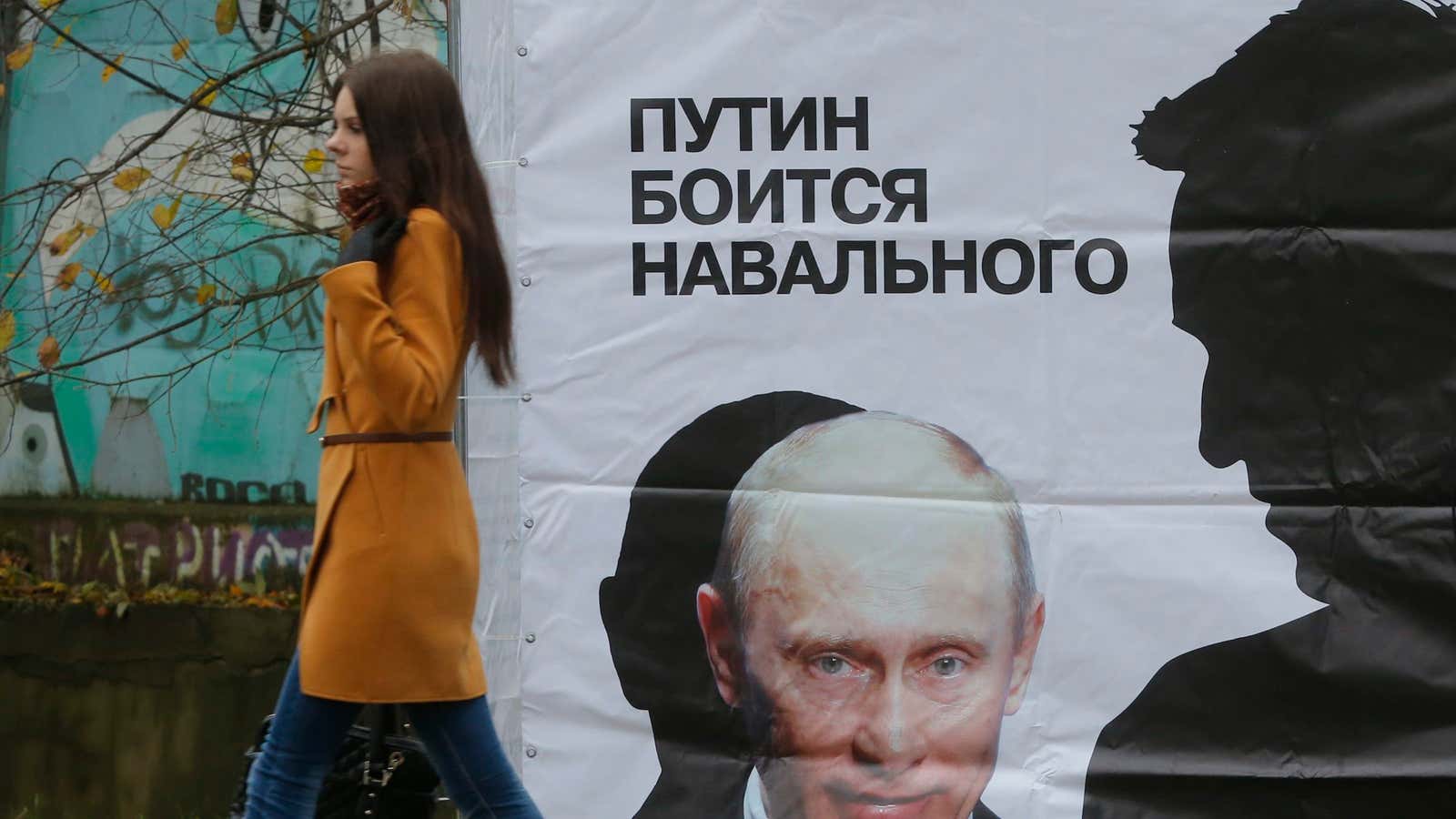 “Putin is afraid of Navalny.” So it would seem.