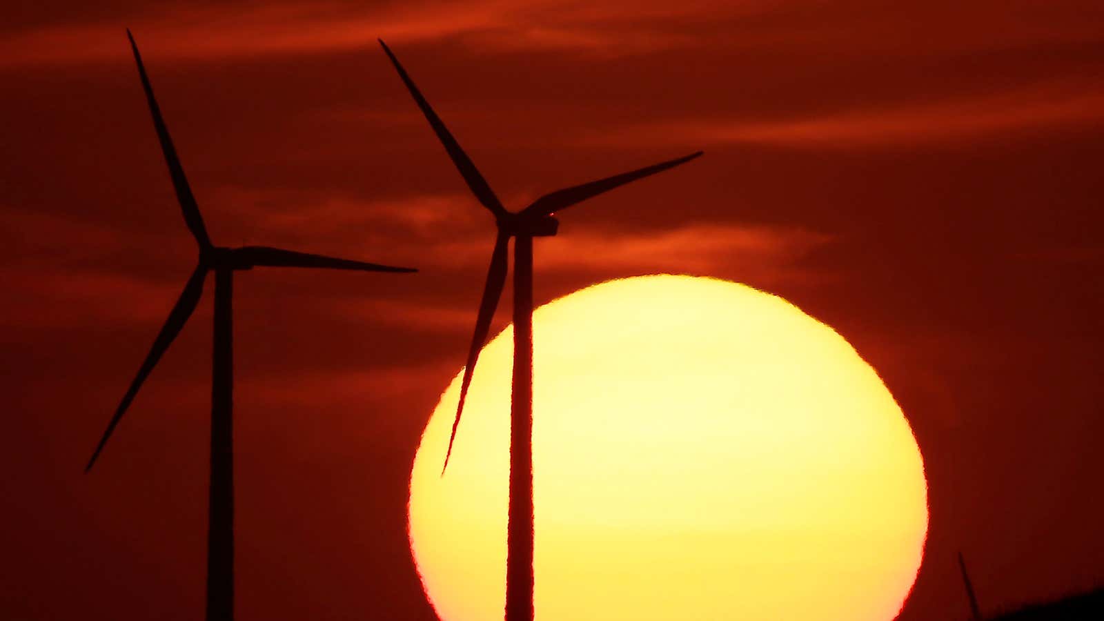 The sunset on fossil fuels is no longer a fairy tale.