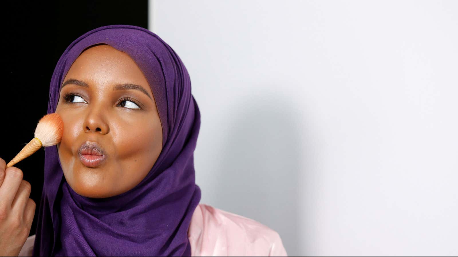 Hijabi model Halima Aden.