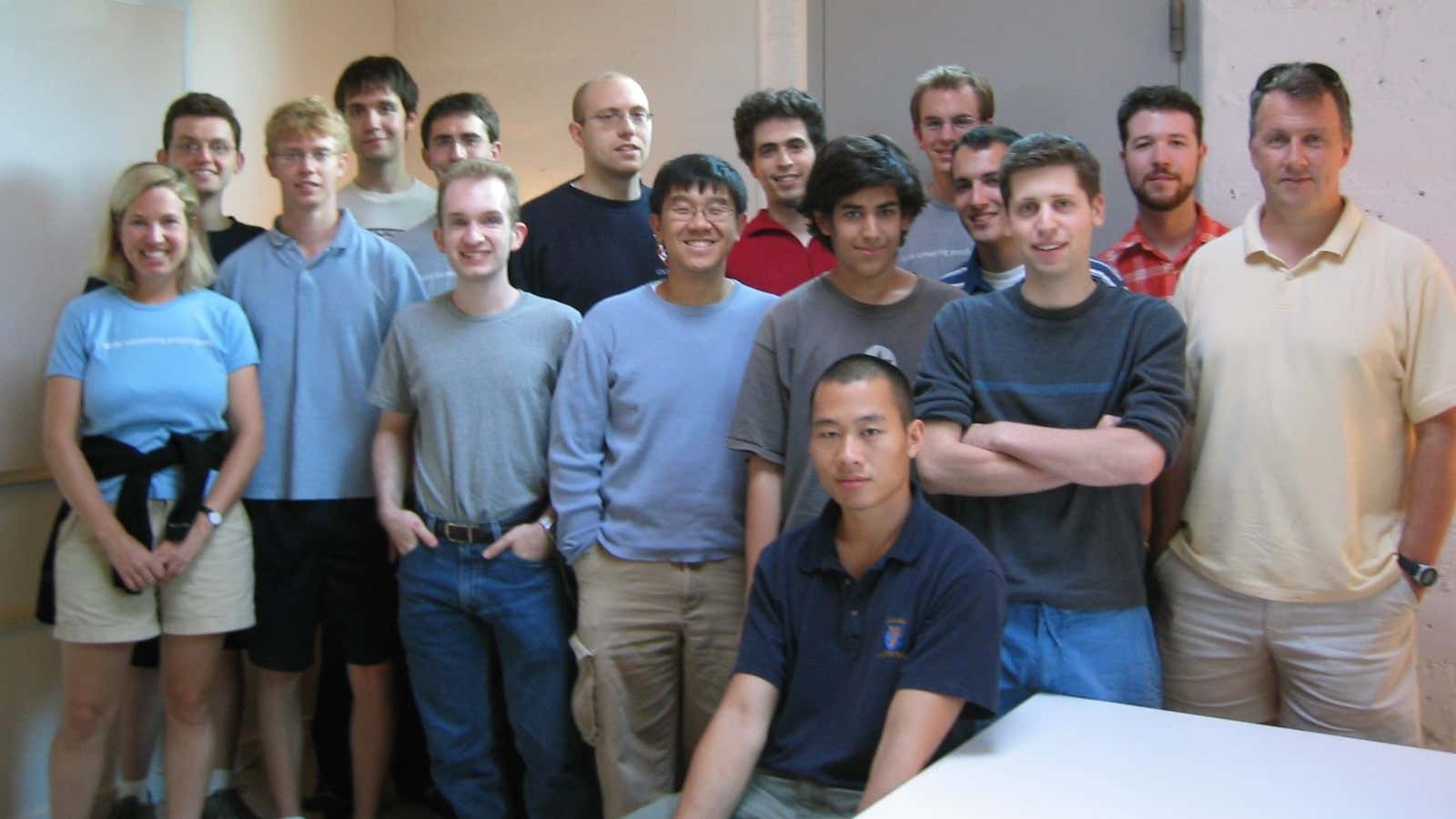 The first YC batch, August 16, 2005