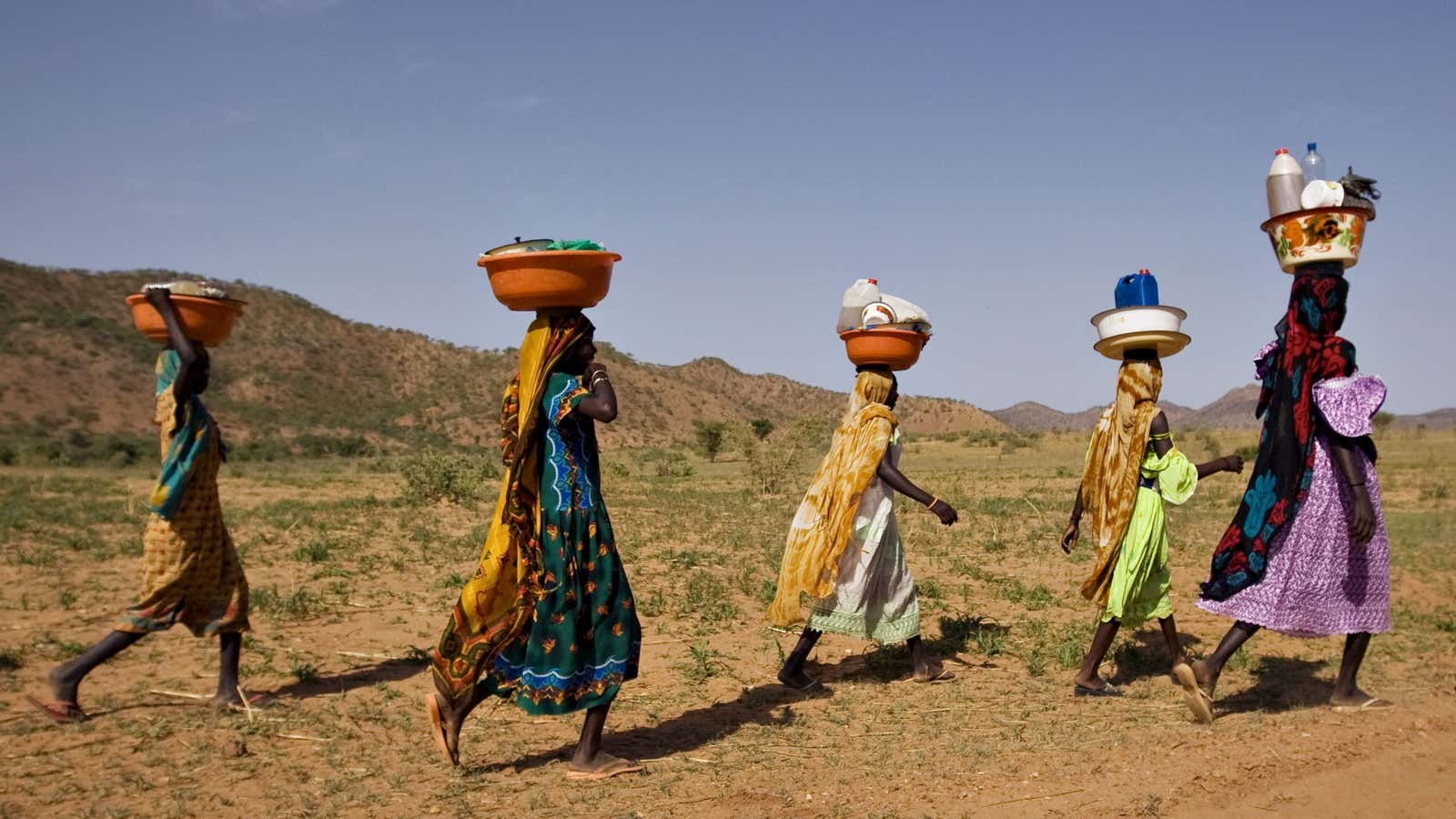 A climate change war.
