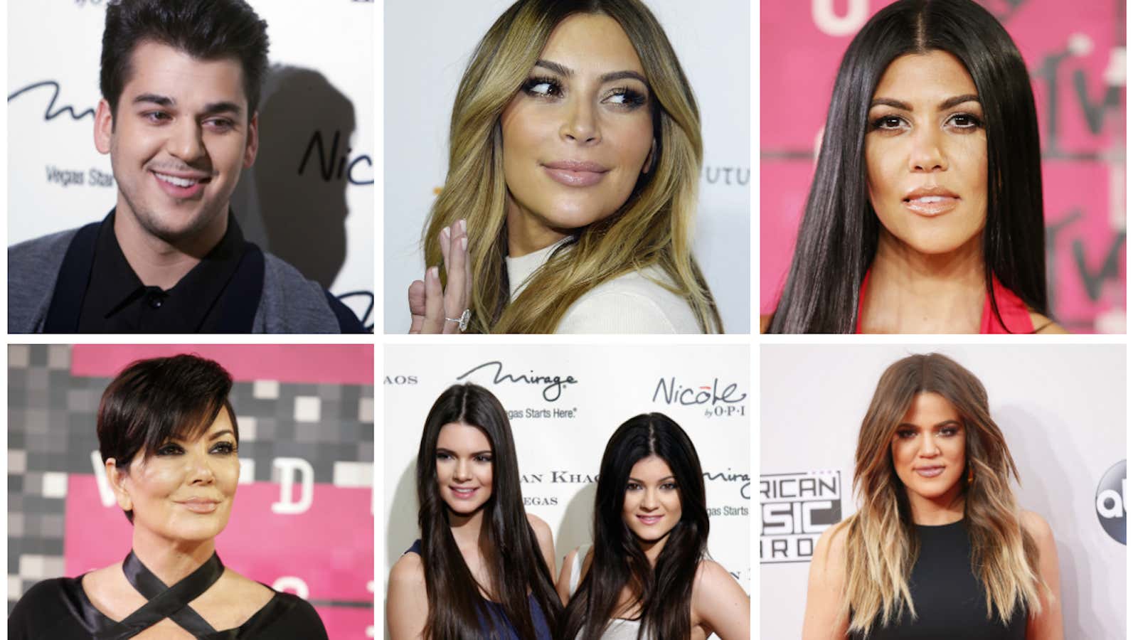 That’s the way they became the Kardashian bunch.