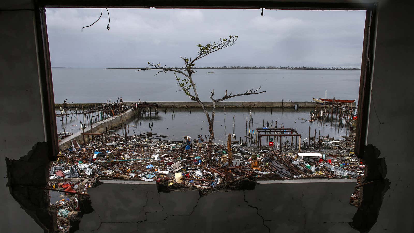 Tacloban, post-Typhoon Haiyan.