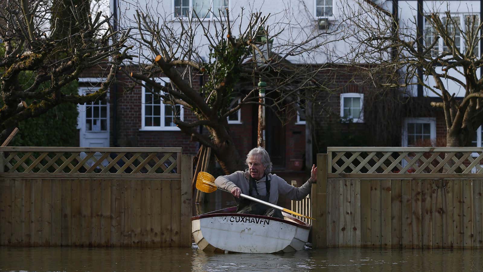 Huge floods like the ones that hit the UK last month will happen more often and become more destructive.