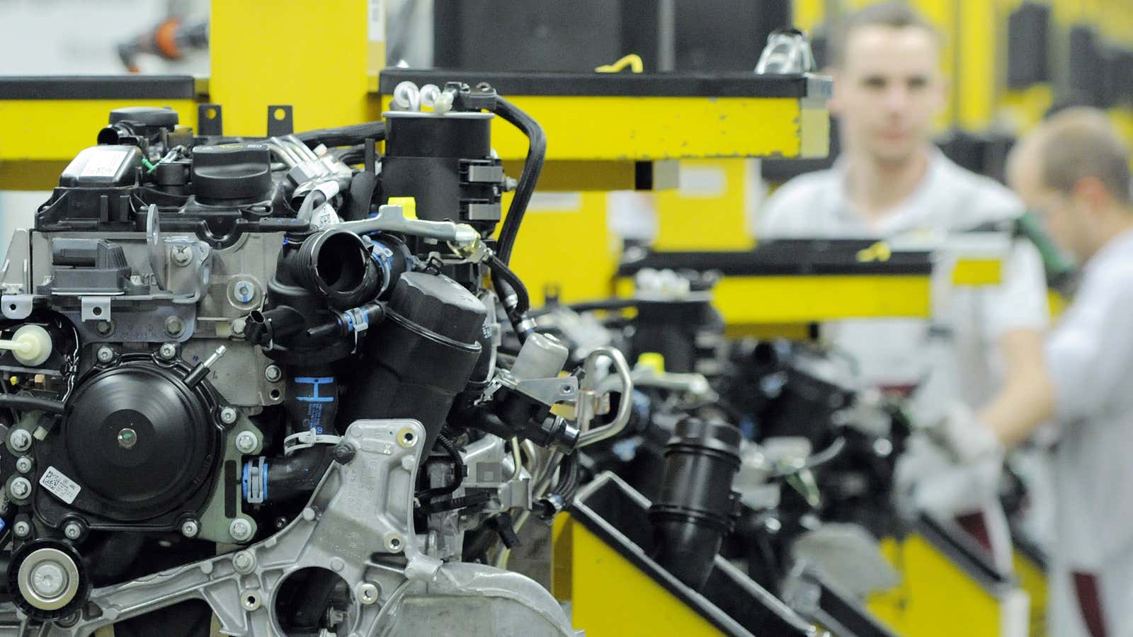 German firms hope that worldwide demand for their engineering prowess will see them through the euro crisis.