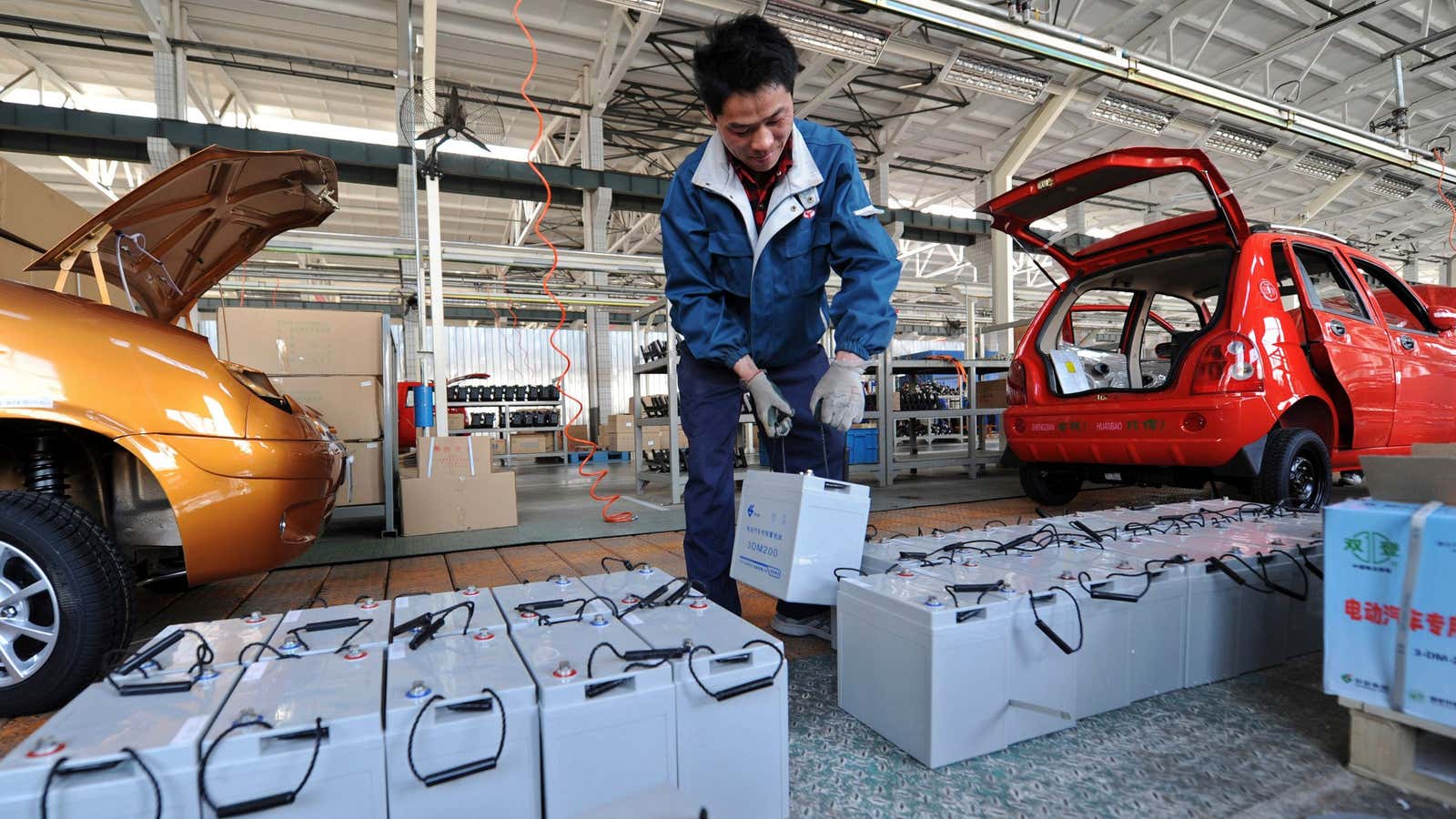 Here are all the gigafactories that Chinese electric vehicle battery