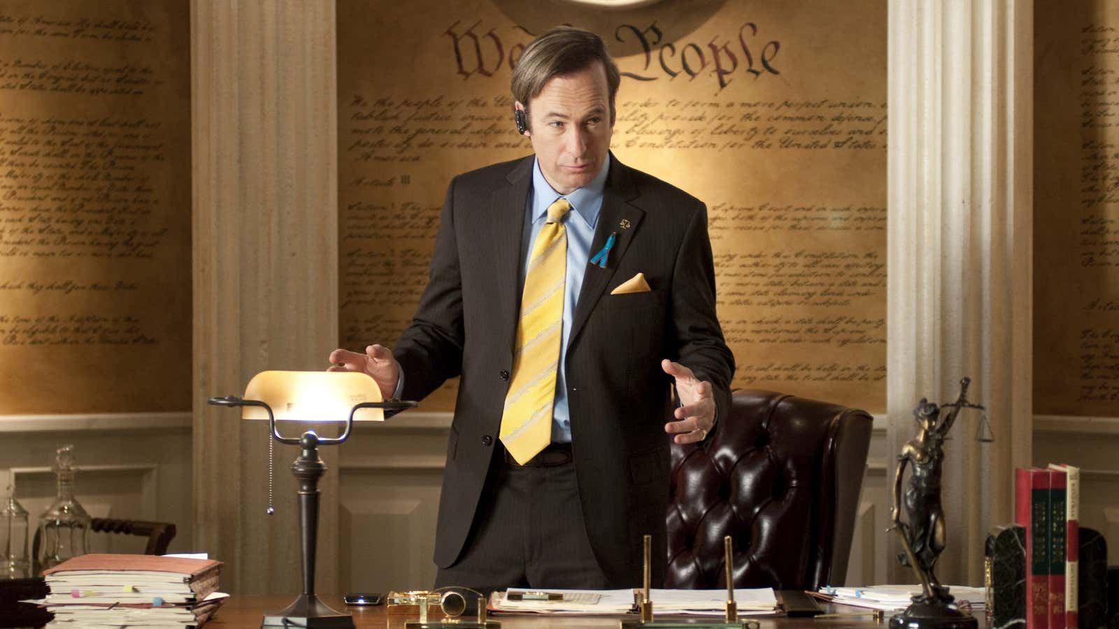 At least you’ll still be seeing this guy. AMC has developed a prequel around the shady lawyer on “Breaking Bad,” Saul Goodman.