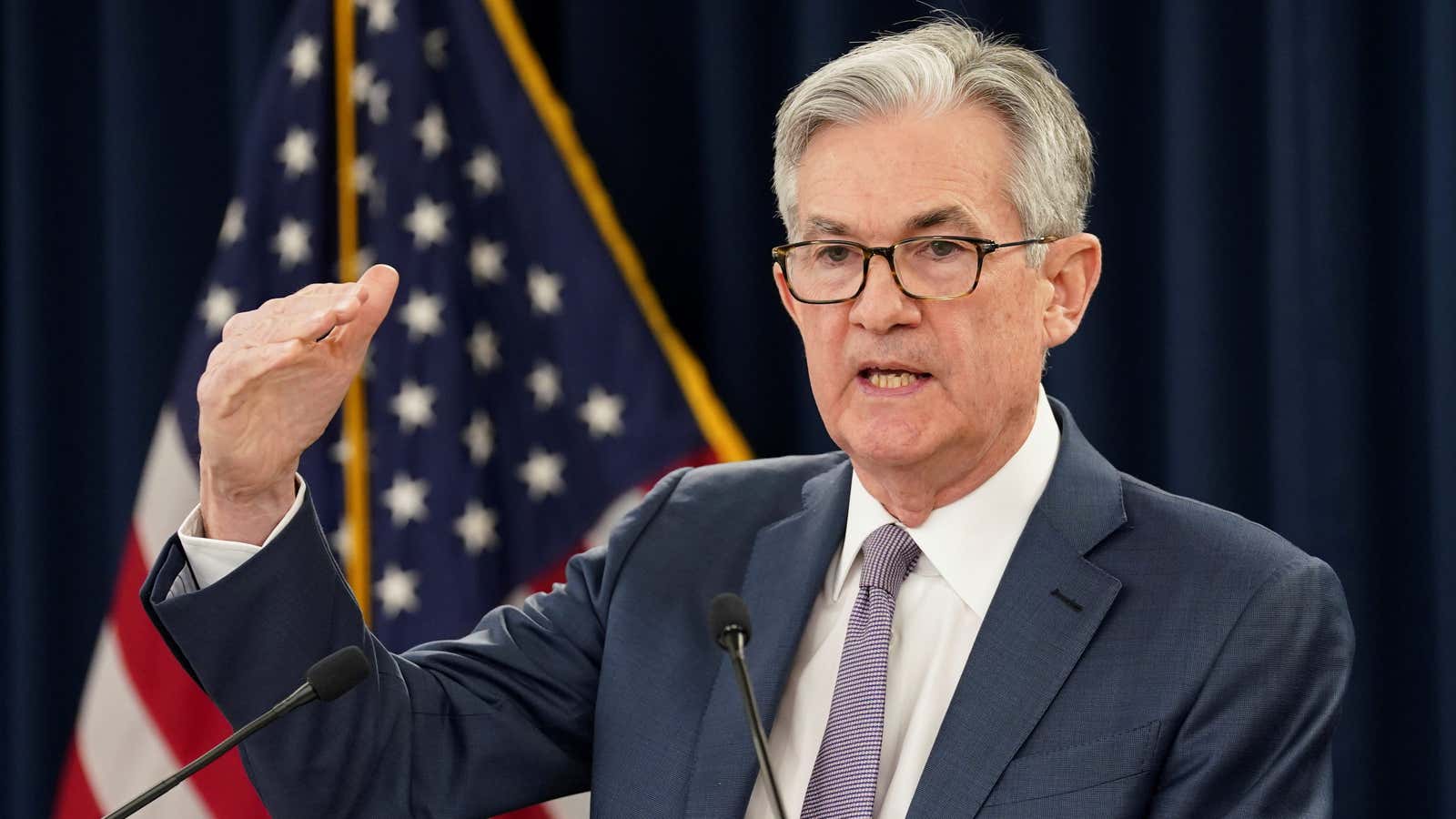 Fed chair Jerome Powell is looking in new places for data on the economy.