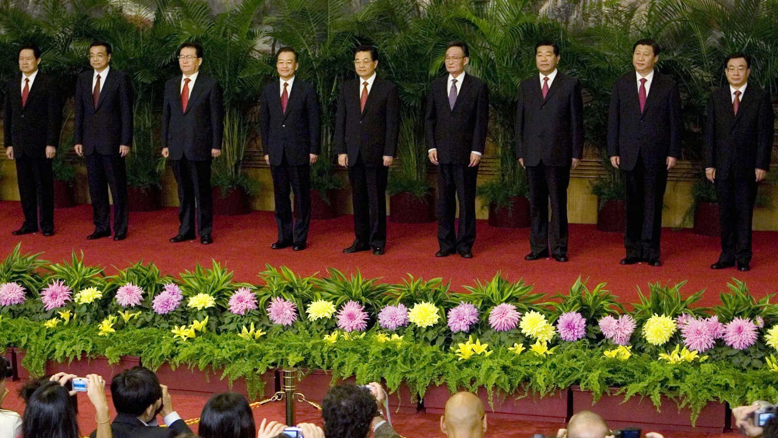 The children or children-in-law of four out of nine of the last Politburo Standing Committee work in finance.