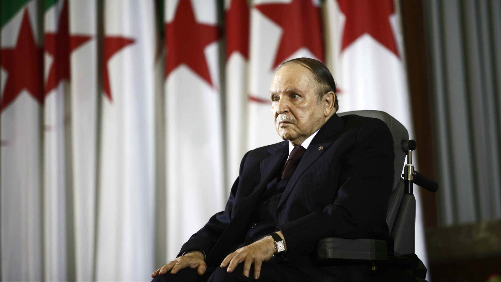 The ailing Abdelaziz Bouteflika may be losing his grip on power in Algeria.