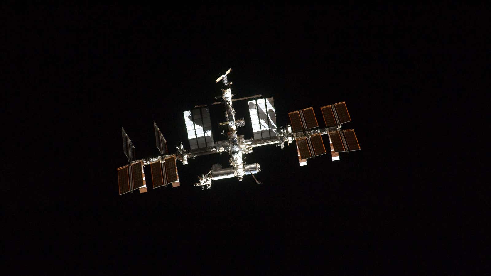 The International Space Station: So close, yet so far away.