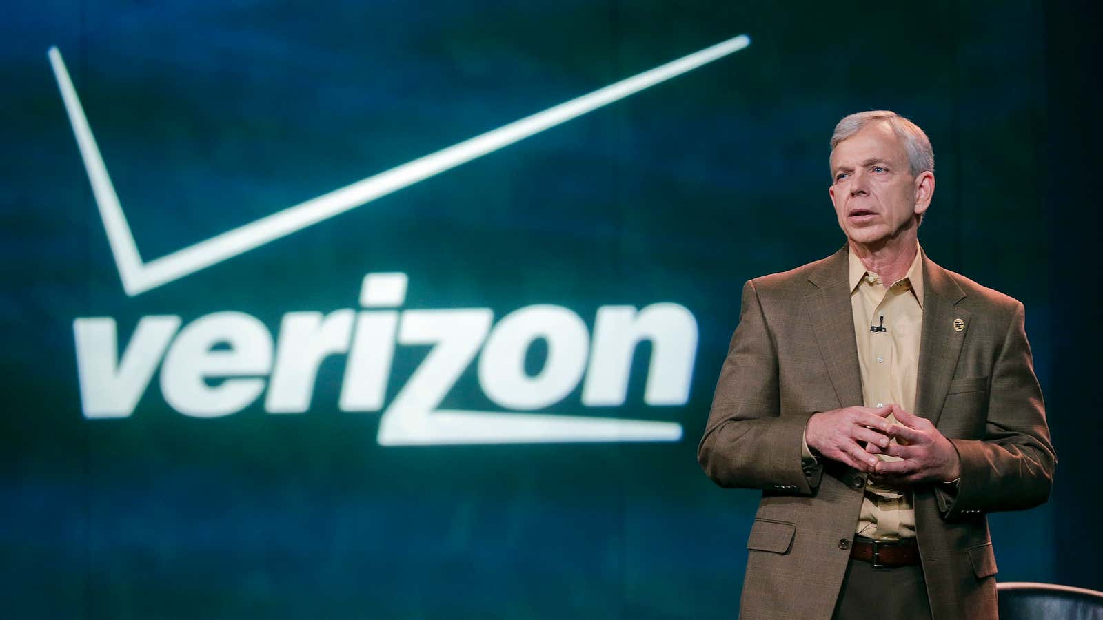 Verizon CEO Lowell McAdam has seen the future, and it’s chockablock with iPhones.