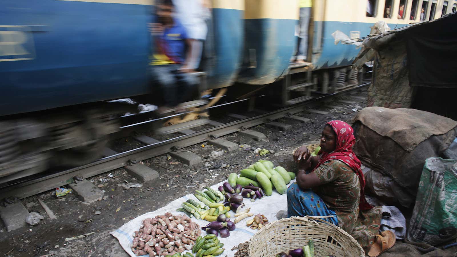 In most trains, you are served tasteless meals prepared in extremely unhygienic conditions.