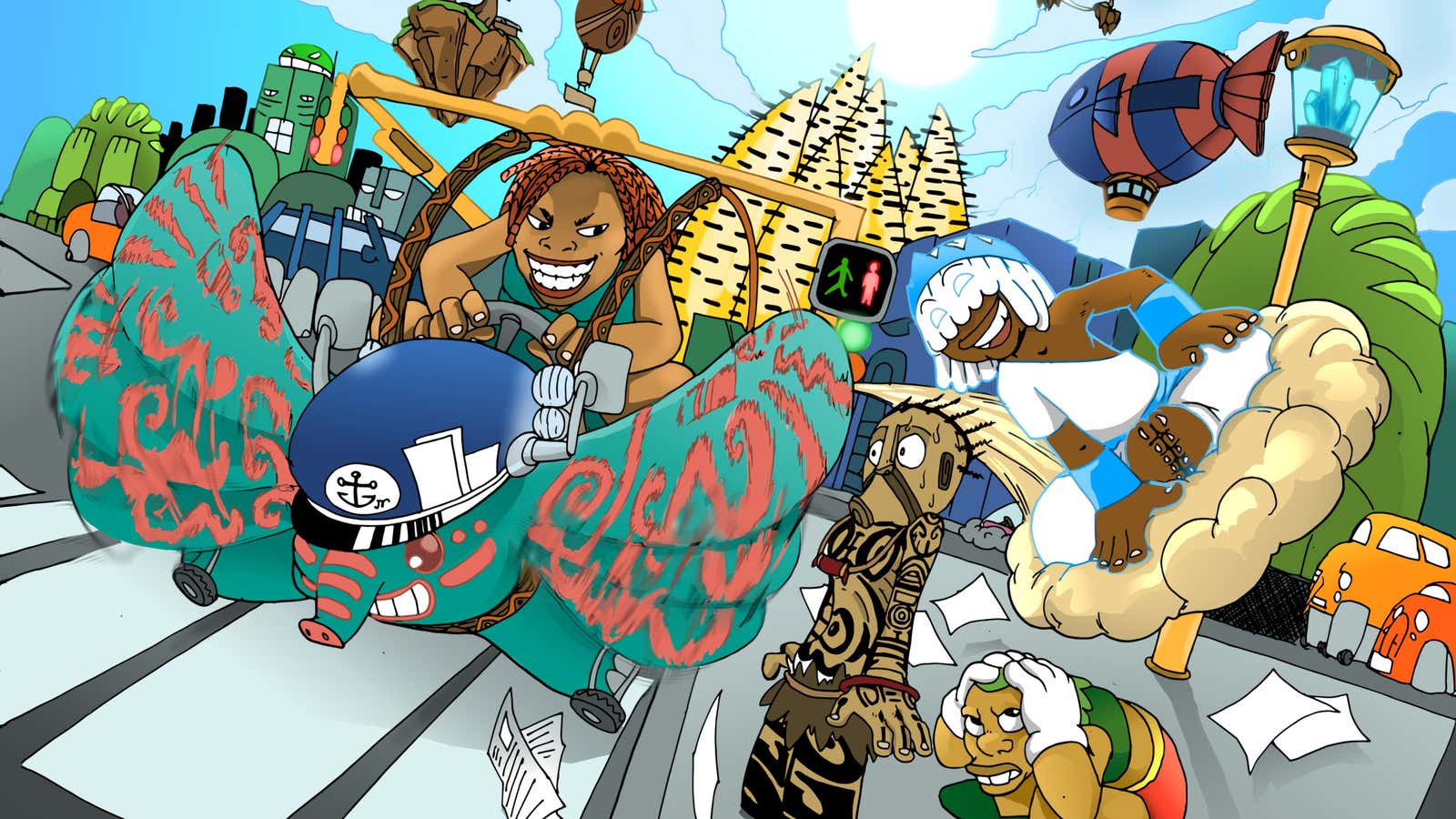 Scenes from Little Little Orishas