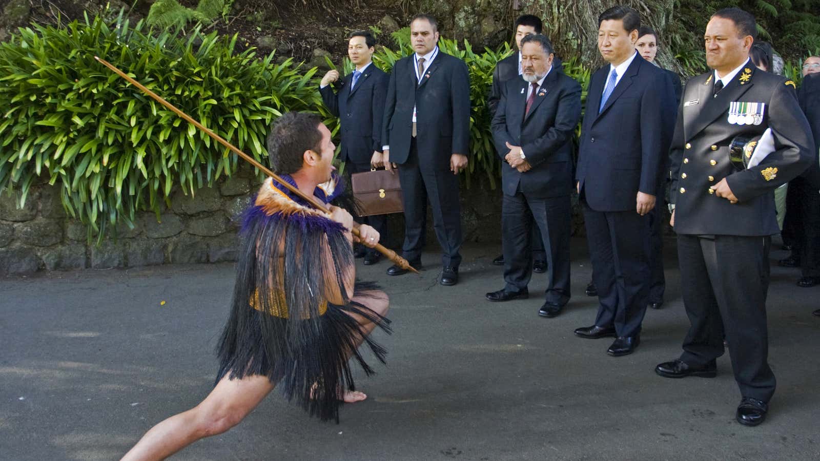 Then Vice President Xi Xinping—the current president of the People’s Republic—got a taste of Maori hospitality on a visit to New Zealand in 2010.