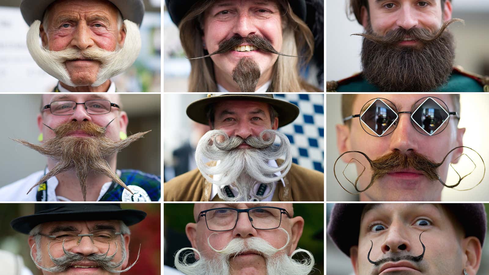Over 300 men from around the world compete for hirsute supremacy at the World Beard and Mustache Championship.