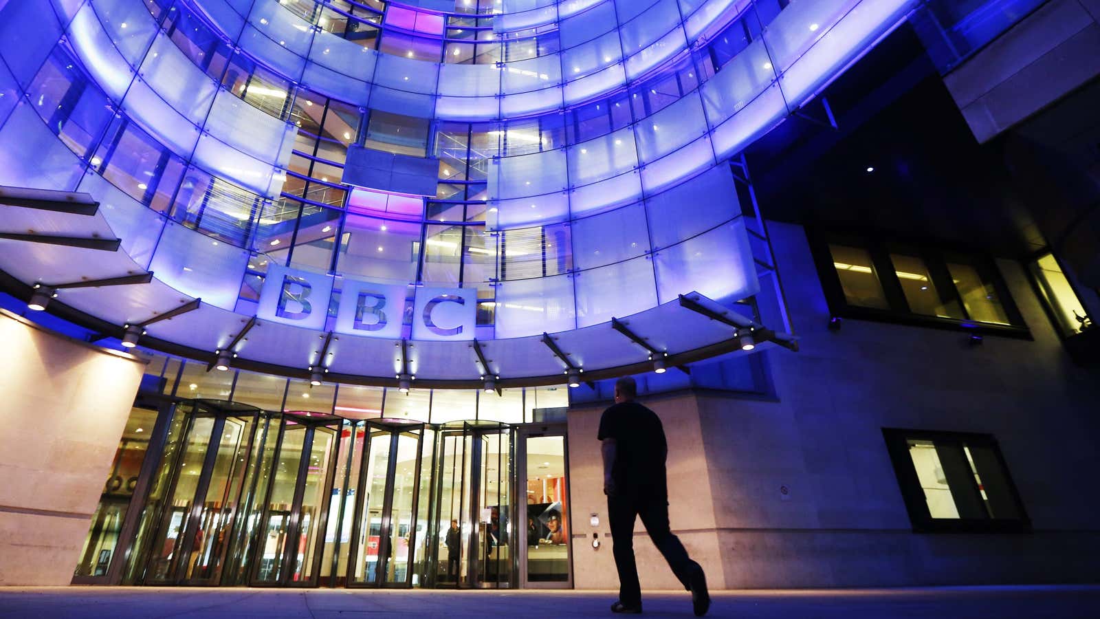 The BBC headquarters in London
