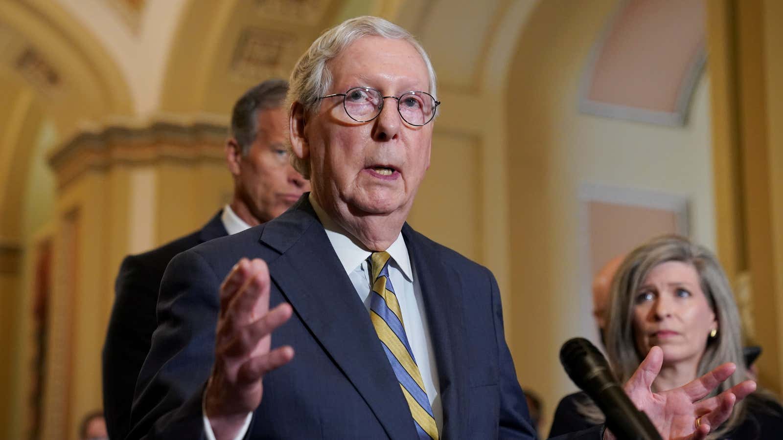 Mitch McConnell: a master at weaponizing the debt ceiling.
