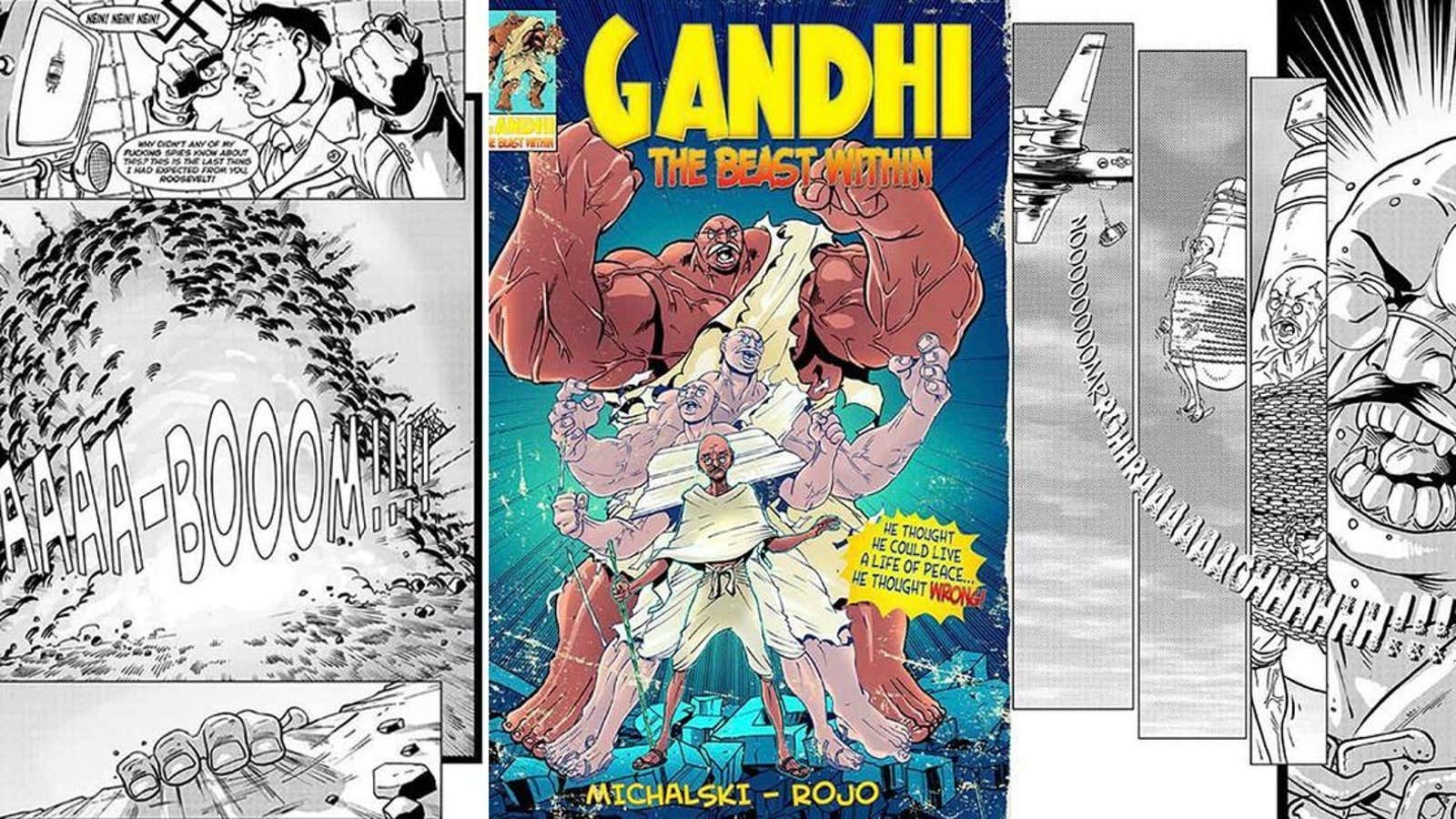 Gandhi – The Beast Within | Written by Jason Michalski and illustrated by Antonio Rojo.