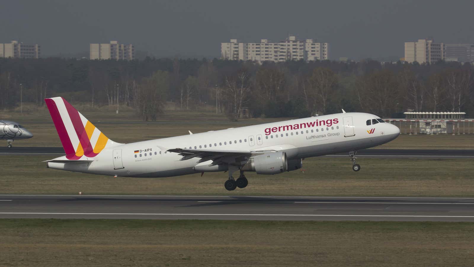 A Germanwings plane in 2014.