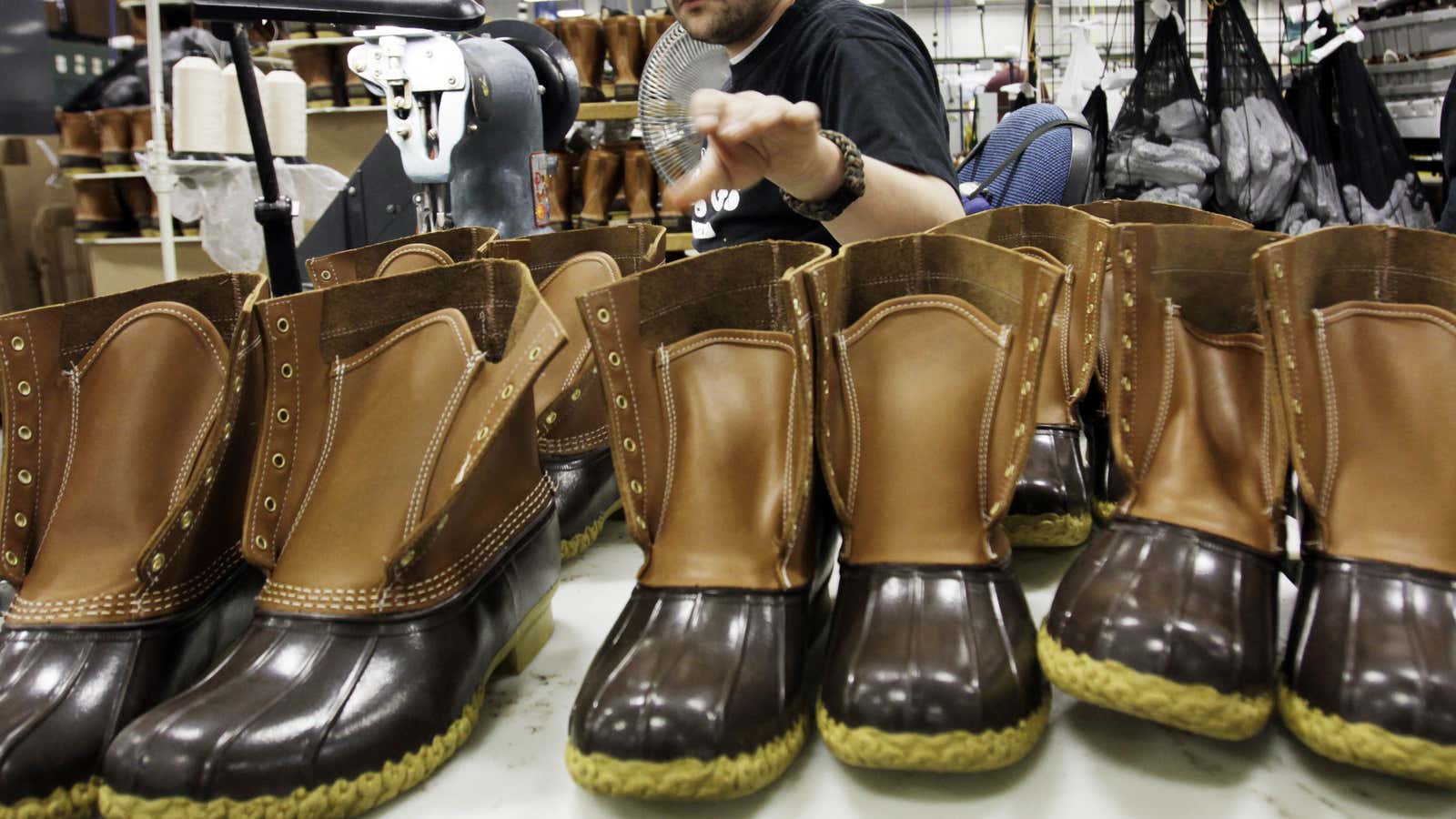 L.L. Bean’s famed duck boots would like to be excluded from this narrative.