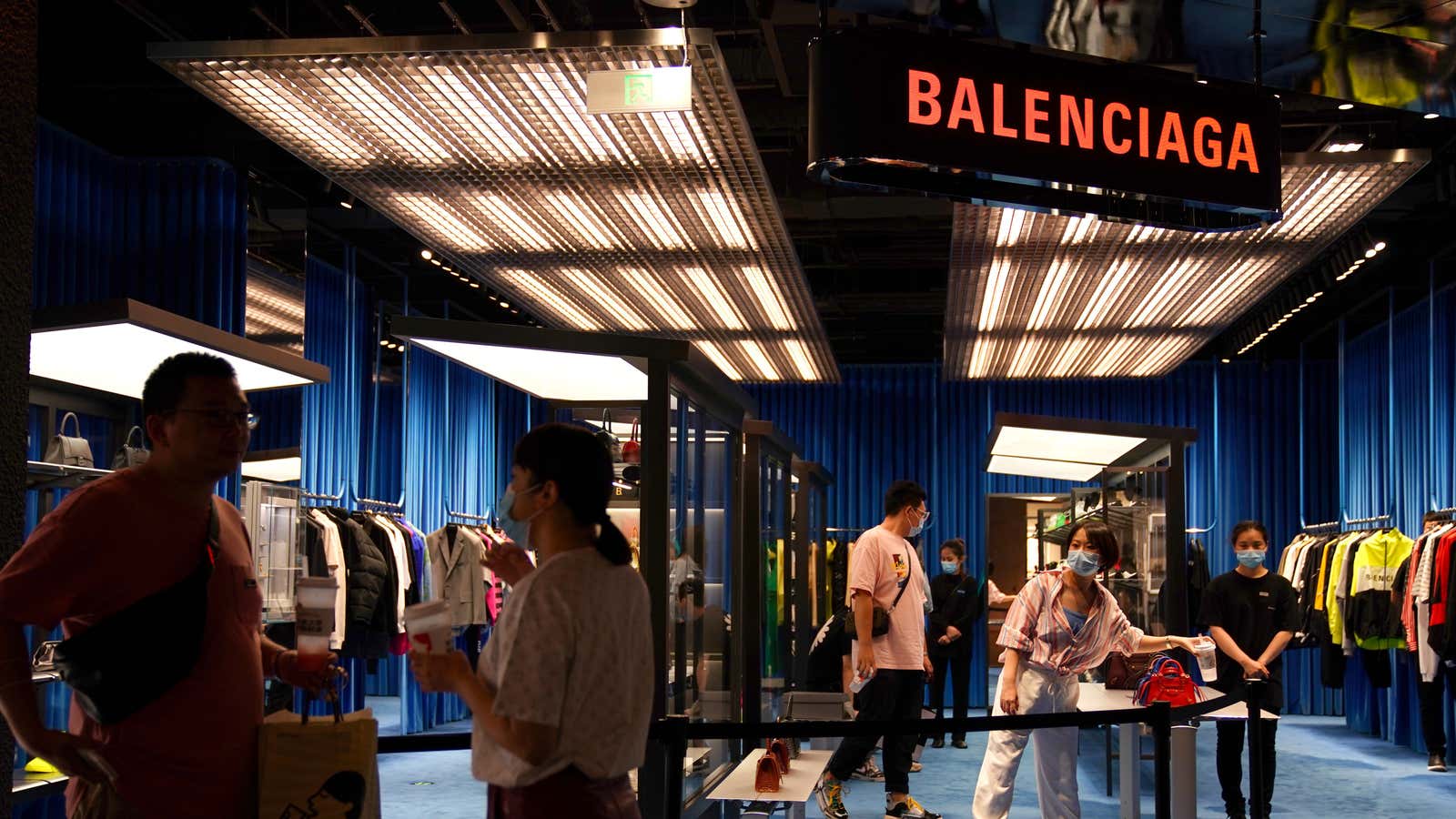 Balenciaga has teamed with Crocs on a high-heeled clog.