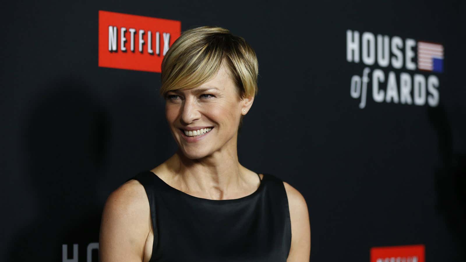 Robin Wright, star of Netflix’s House of Cards.
