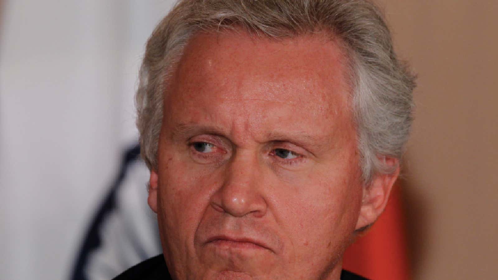 CEO Jeff Immelt wants to make GE less reliant on finance