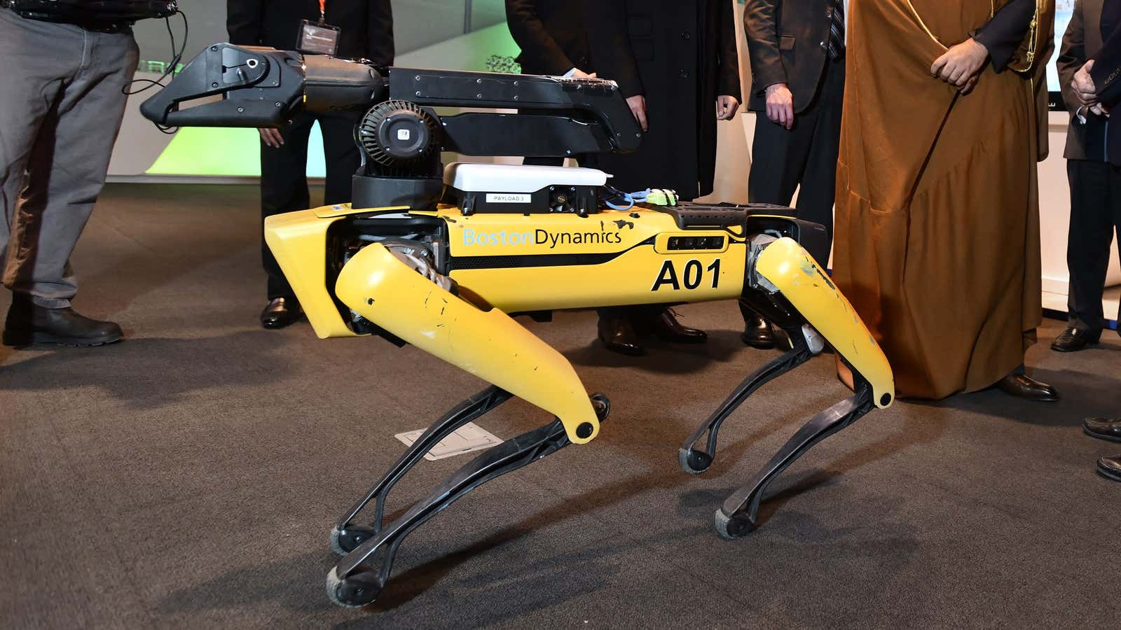 Boston Dynamics’s Spot robot.