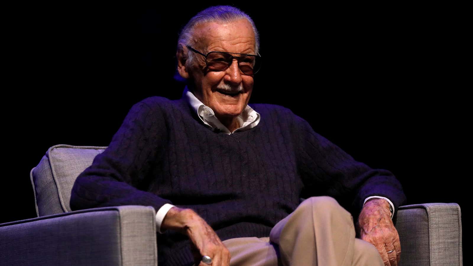 Stan Lee is laughing all the way to the bank.