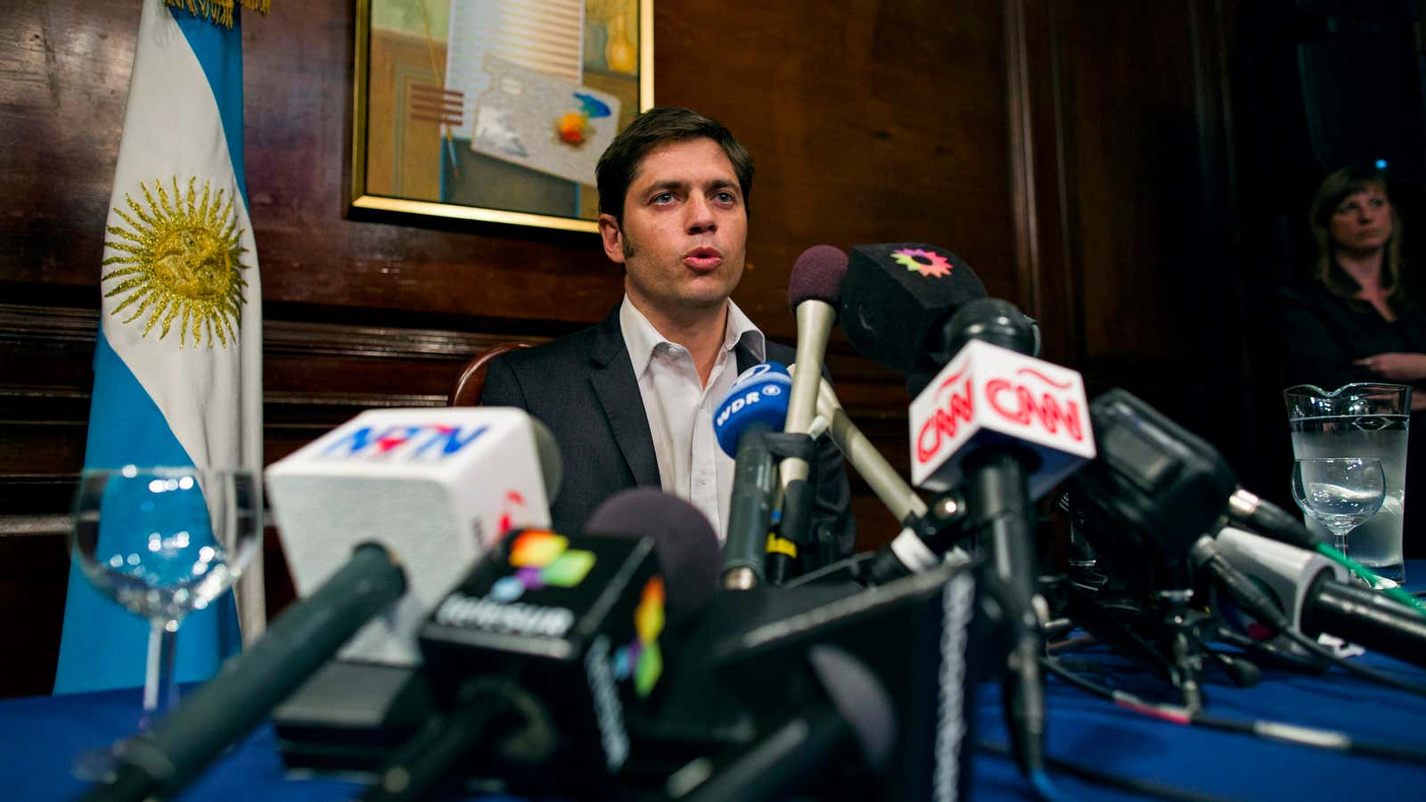 Economy minister Axel Kicillof seems to have reached a deal without reaching one.