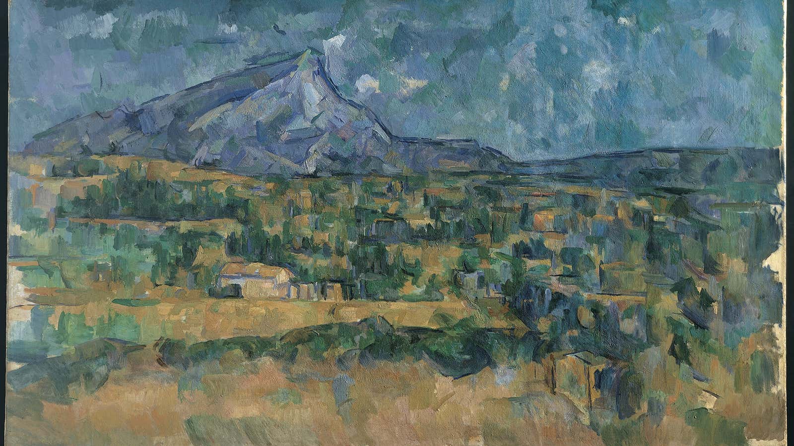 Cézanne certainly appreciated the mountain.