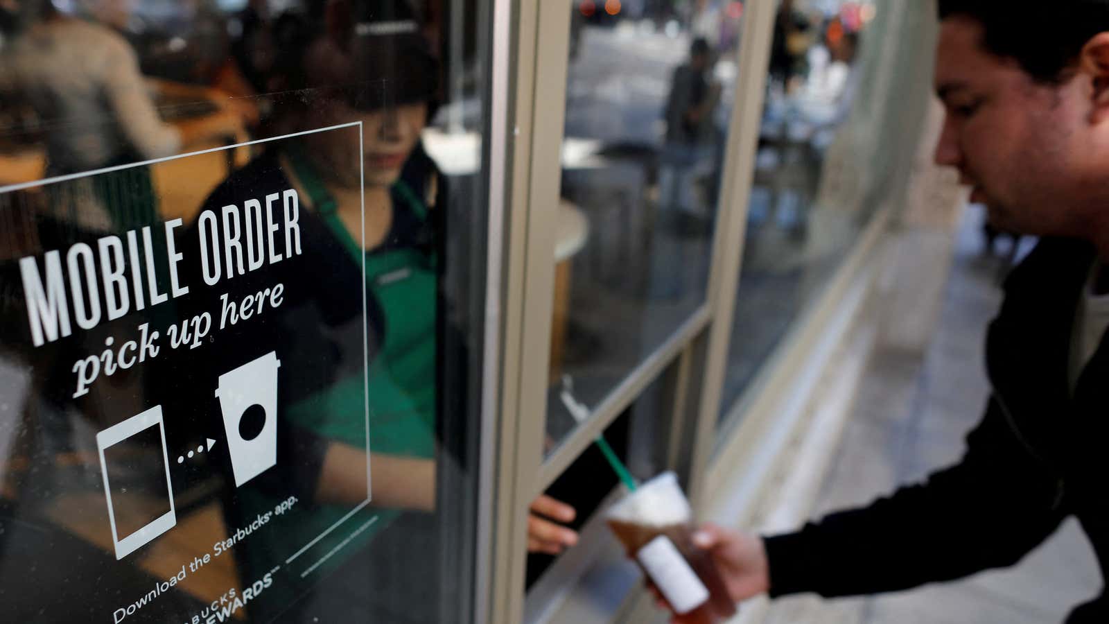 Tipping Starbucks baristas will soon be easier.