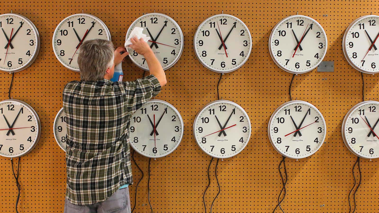 So many clocks, so little time.
