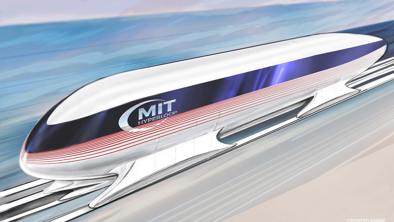 This is how MIT hopes its Hyperloop concept will look in the final version.