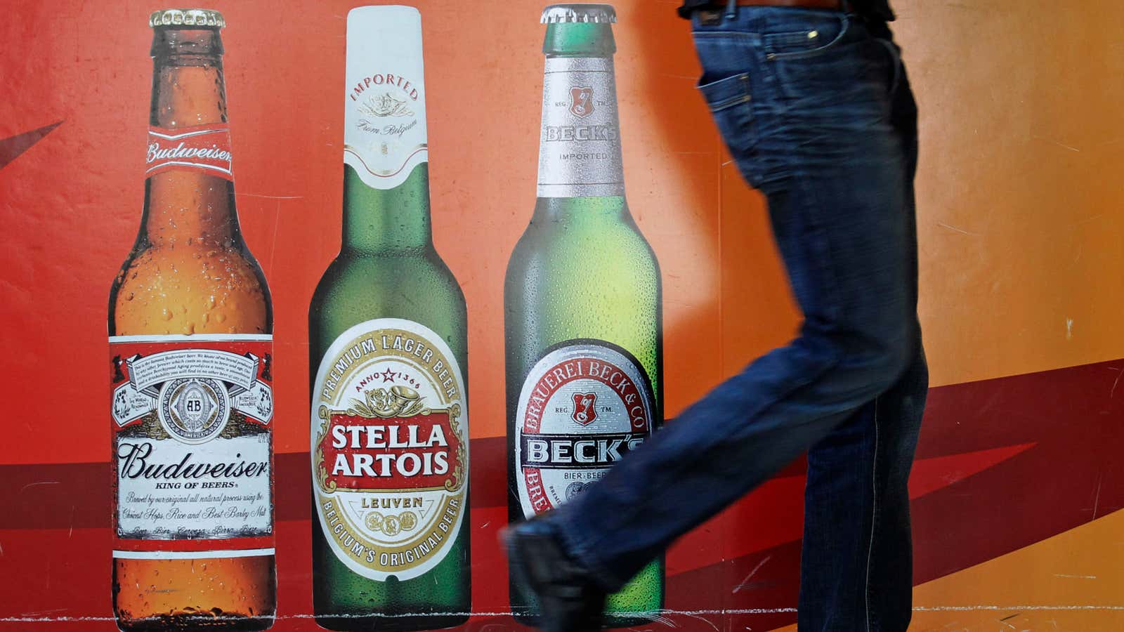 A 10% stake in the world’s largest beer company goes down smooth.