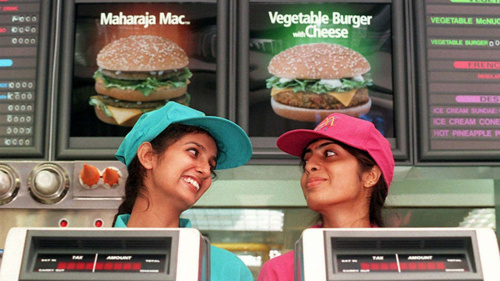 Mcdonald’s spent millions building its brand in India and has figured out ways to profit from even the lowest-priced items.
