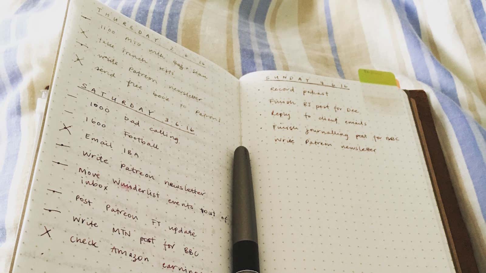People are falling in love with a simple productivity system that just uses pen and paper