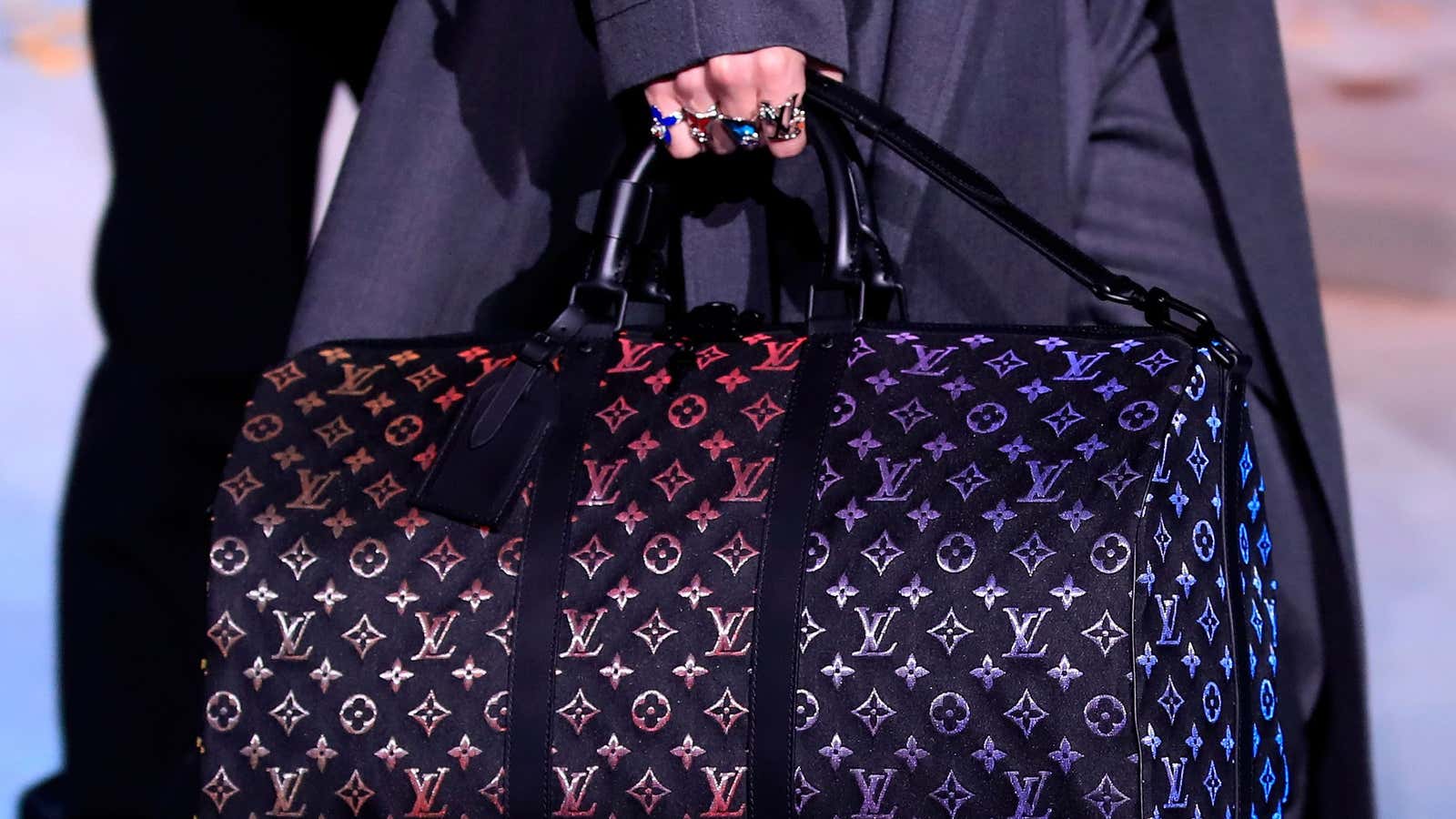 Louis Vuitton is carrying on.