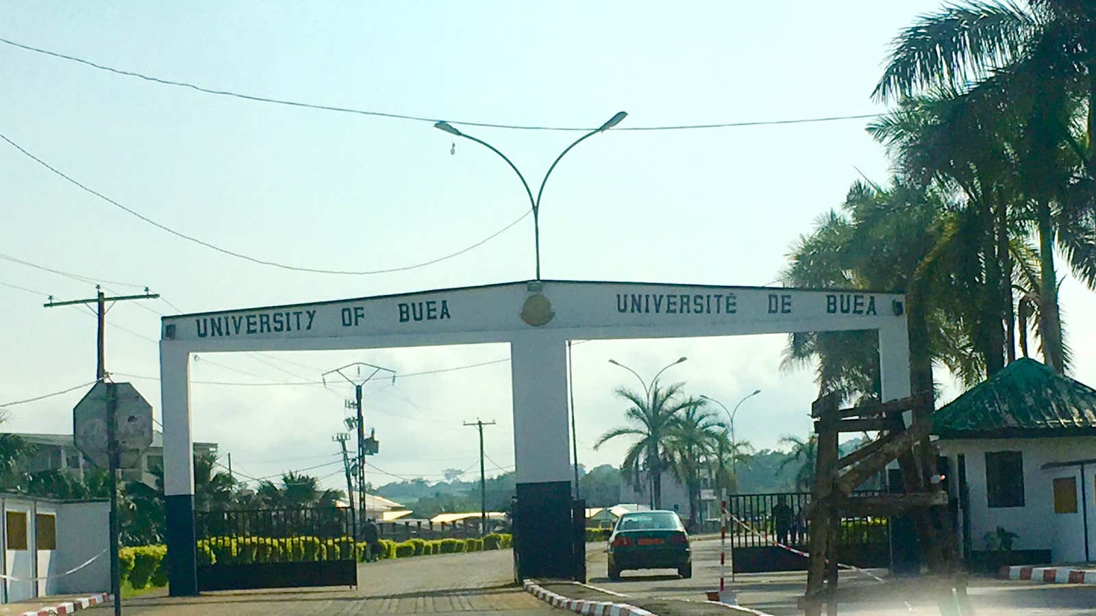 University of Buea in Cameroon’s southwest English speaking region.