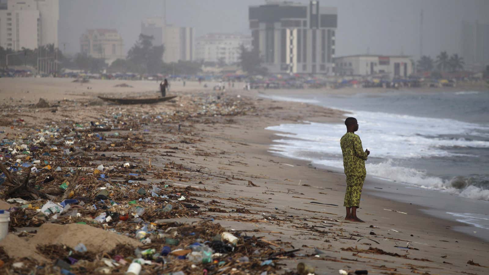 A beach in Lagos.