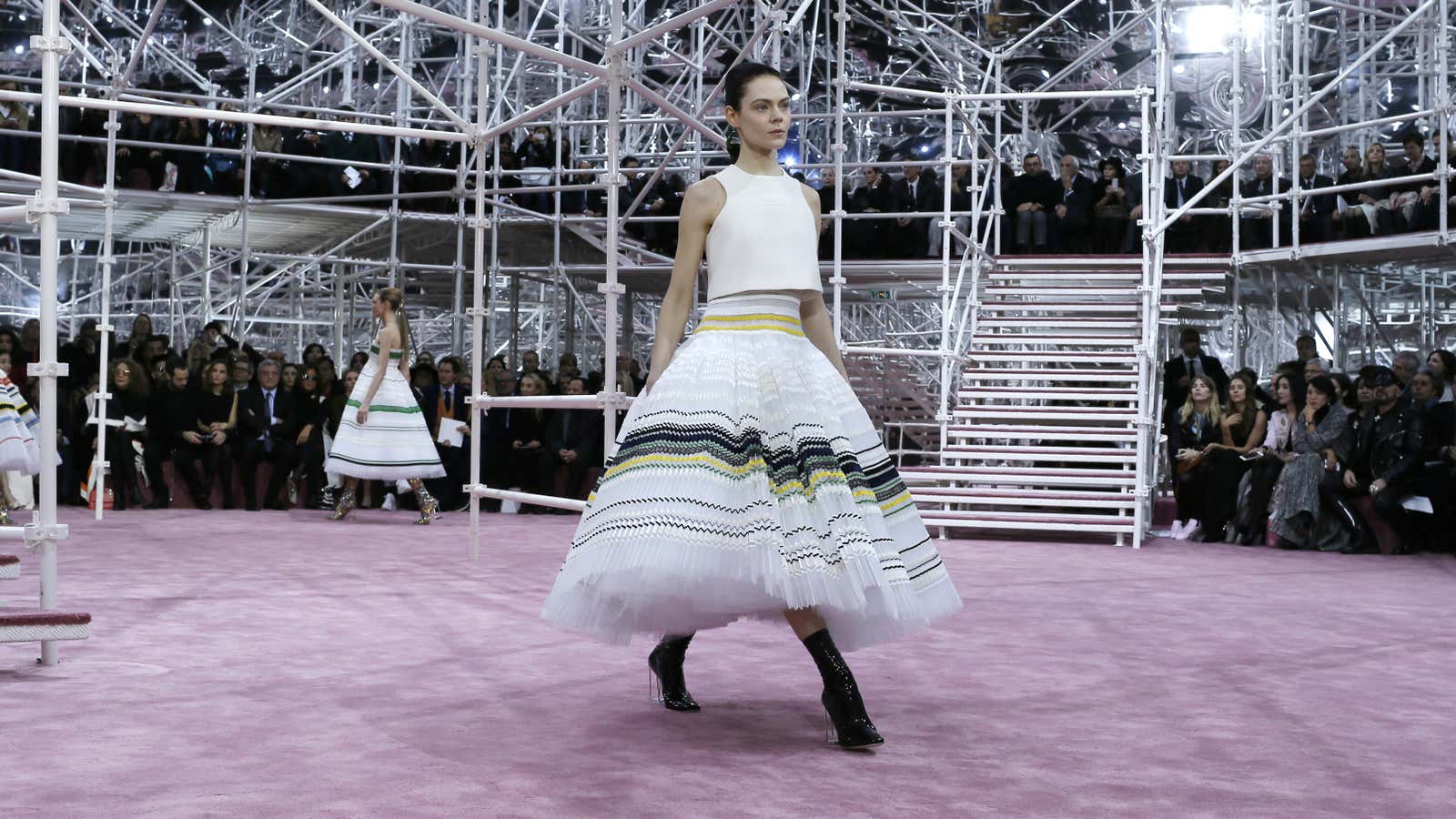 Dior is getting a feminine touch.