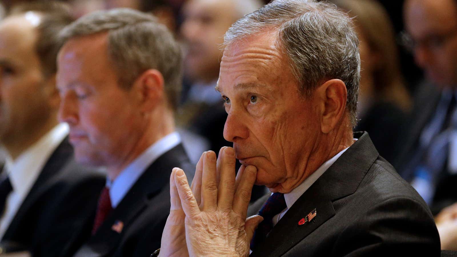 Michael Bloomberg has said that Johns Hopkins “took a chance” on him.