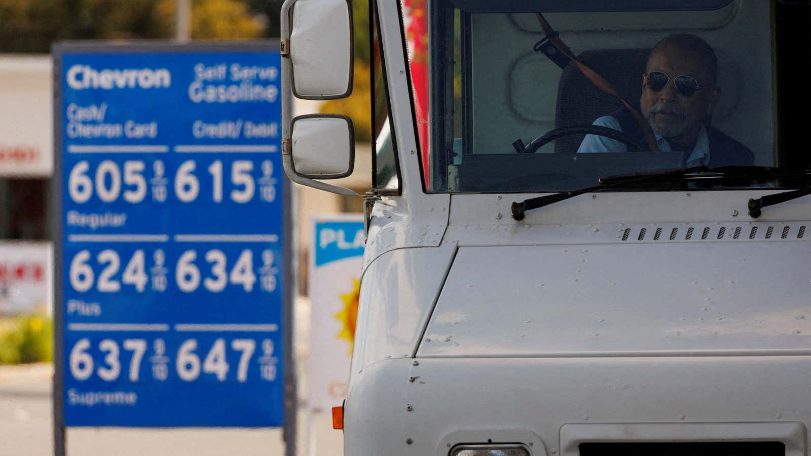 In California, gas prices have crested above $6 per gallon.