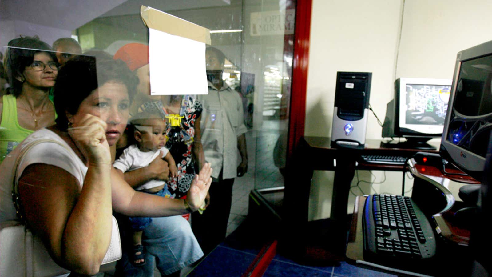 Desktop computers only went on sale to the general public in Cuba in 2008.