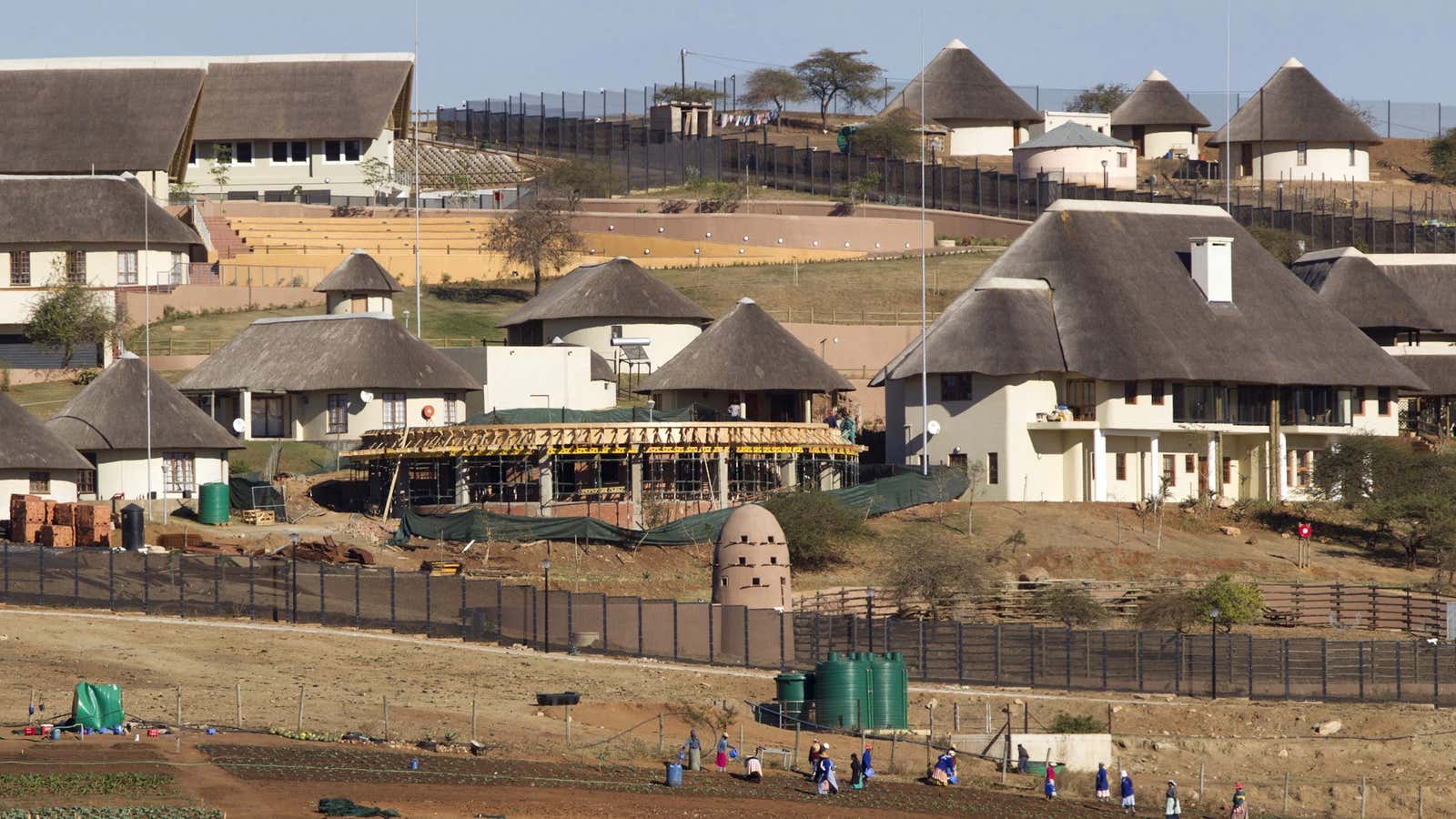 Zuma’s homestead.