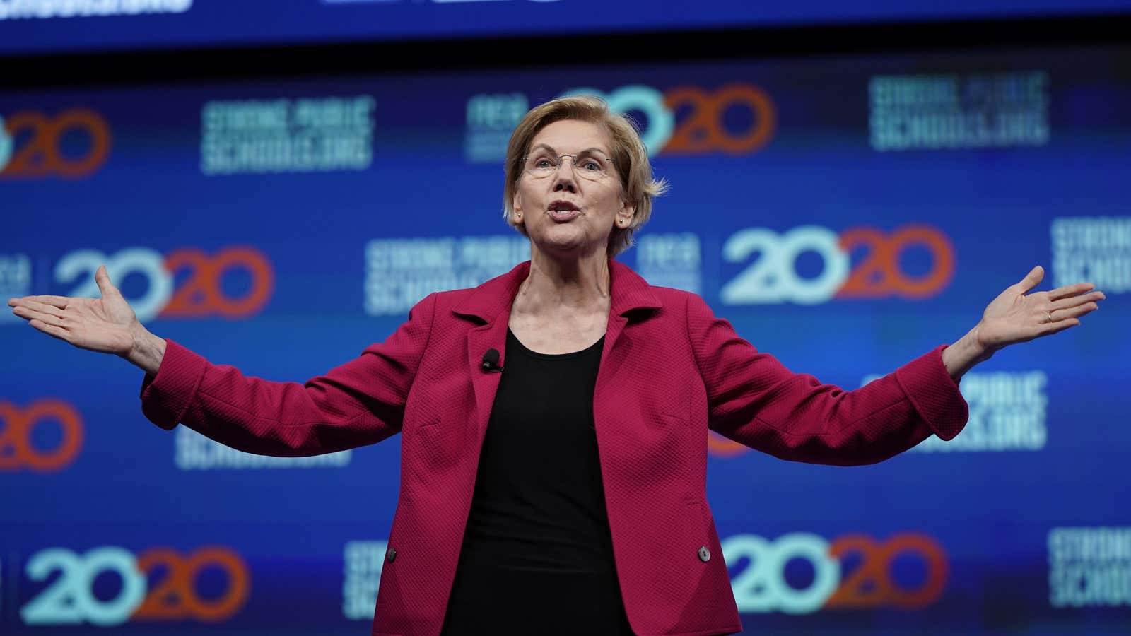 Warren raised $19 million without doing any fundraising.