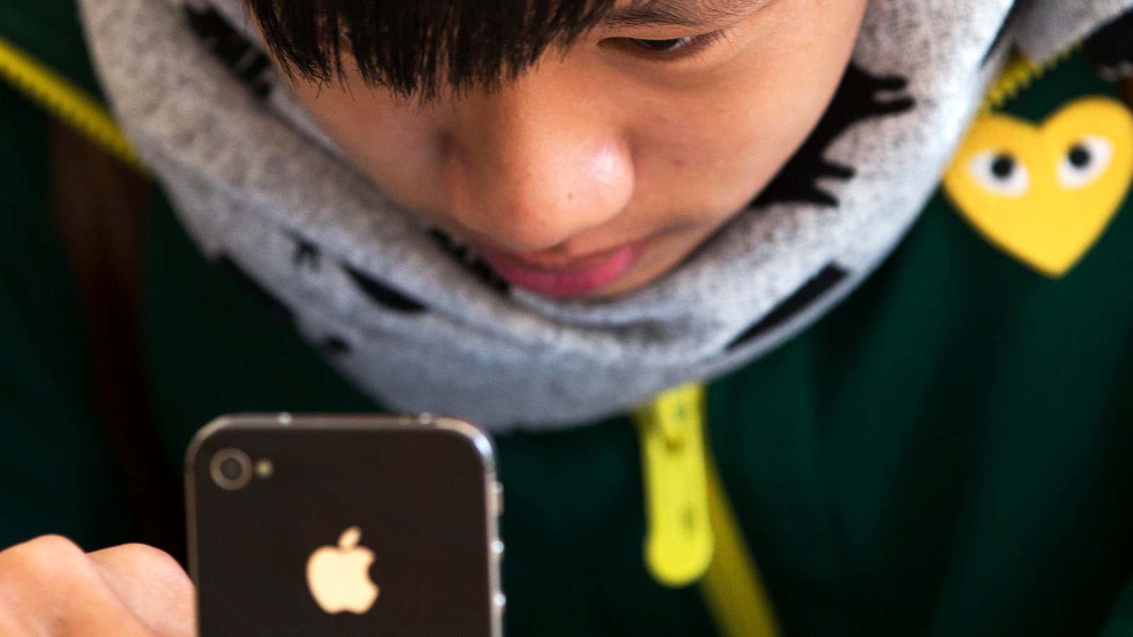 Apple’s new China strategy: Get ’em young.